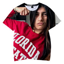 2020 nova 3d personalizado impresso mia khalifa o-neck camisetas mulheres/homens verão manga curta tshirts harajuku casual streetshirt roupas 2024 - compre barato