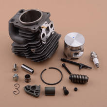Letaosk kit de pistão de cilindro 51mm 537254102, substituição para husqvarna 575 575xp 570, ajustador de motosserra 2024 - compre barato