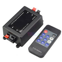 Controlador de interruptor de atenuador de brillo remoto inalámbrico, cinta de luz LED de un solo Color, 11 teclas, RF, DC12V-24V, para 5050, 3528, 2835 2024 - compra barato
