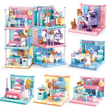 Girls Serie Ocean Princess Toys Snow World Friend Series Ice Castle Set Girls Friend Building Blocks Bricks Toys Christmas Gifts 2024 - buy cheap