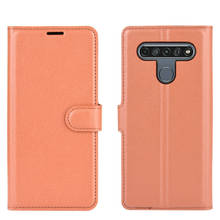 Flip Leather Cover for LG K51 LM-K500UM Q51 for LG K61 LM-Q630EAW Q61 Wallet Phone Case with Stand 2024 - buy cheap