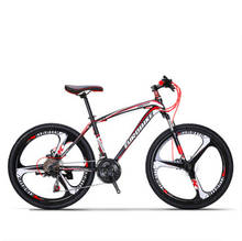 Новый бренд горный велосипед Углеродистая стальная рама 21/27 скорость двойной диск тормозной велосипед Спорт на открытом воздухе Bicicleta 2024 - купить недорого