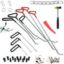 Stainless Rods Tools Kit Paintless Dent Repair Kits with Taper Head and S-Hook for Car Auto Body Dents Hail Damage Removal 2024 - buy cheap