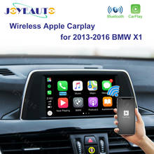Joyeauto-Apple Carplay inalámbrico WIFI, dispositivo de actualización X1 F48 NBT 2013-2017 para BMW, cámara de visión inverso Waze Spotify, mapas de Google 2024 - compra barato