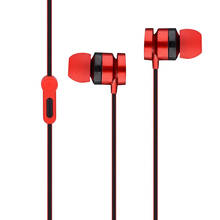 Beautyss 3.5mm in-ear earphone stereo hifi earbuds bass music wired earphone tith mic sports headset for xiaomi mobile phone 2024 - buy cheap