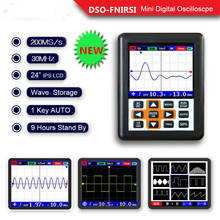 DSO-FNIRSI 30MHz 200MSa/s Mini Portable Pocket-Sized Handheld IPS LCD Digital Oscilloscope 2024 - buy cheap