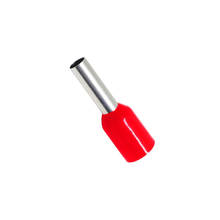 100pcs E0508 Red tubular Pre - insulated terminals Cold pressed terminals 2024 - buy cheap