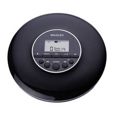 Портативный CD-плеер, для взрослых, студентов, детей, персональный компактный CD-плеер с разъемом для наушников, Walkman с ЖК-дисплеем-Bla 2024 - купить недорого