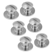 Magideal 6pc m7x10mm parafusos de montagem de aço inoxidável de mergulho livro parafuso 2024 - compre barato