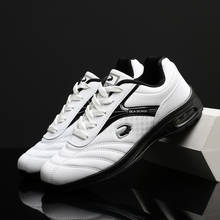 Sapatos de golfe masculinos, tênis de couro genuíno, à prova d'água, antiderrapante 2024 - compre barato
