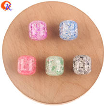 Cordial Design 17x18MM 100Pcs Resin Beads/DIY Beads Making/Hair Jewelry Accessories/Cracked Effect Bead/Hand Made/Jewelry Making 2024 - buy cheap