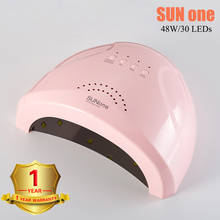 SUNone Professional UV LED Nail Lamp 48W LED Nail Dryer White Semi-Permanent Nail Lamp For Manicure Machine Salon Nail Tools 2024 - buy cheap