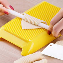 Plastic Board Spaghetti Macaroni Pasta Maker Rolling Pin Baby Food Supplement Molds Manual Kitchen Tool 2024 - buy cheap