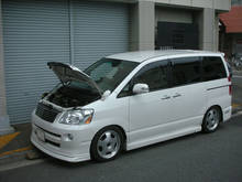for 2001-2007 Toyota NOAH AZR60 Mini Van Front Hood Bonnet Gas Struts Lift Support Shock Damper Carbon Fiber 2024 - buy cheap