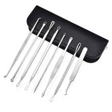 8Pcs Acne Blackhead Remover Needles Stainless Steel Pimple Blemish Extractor Pore Deep Cleansing Face Care Tool Kits Beauty 2024 - buy cheap