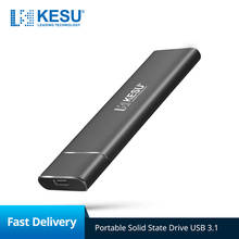 Твердотельный накопитель KESU SSD 256 ГБ, 512 ГБ, 1 ТБ, USB 3,1 Gen 2 540 м/с, внешнее хранилище, совместимое с Mac Latop/Desktop/Tablet 2024 - купить недорого