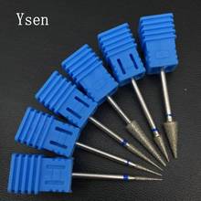 6 Types Diamond Nail Drill Bits Rotary Burr Cuticle Clean Bits Electric Manicure Drill Accessories Nail Mills Beauty Tools 2024 - buy cheap