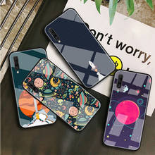 Capa protetora para smartphone, proteção para tela de telefone inteligente, em vidro temperado, para samsung galaxy vários modelos 2024 - compre barato