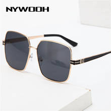 Солнцезащитные очки NYWOOH для мужчин и женщин, винтажные квадратные солнечные очки в стиле стимпанк, ретро, для вождения, очки для пара 2024 - купить недорого