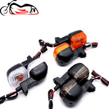 Luz indicadora de seta para motocicleta, bmw f650gs 99-07/f650cs scarver 01-05/f650 gs/cs/st/funduro, lâmpada piscante dianteira/traseira 2024 - compre barato