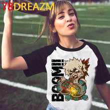 My Hero Academia Bakugou summer top tshirt women couple  casual harajuku print aesthetic top tees aesthetic tumblr 2024 - buy cheap