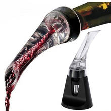 magic wine decanter Red Wine Aerating Pourer Spout Decanter Wine Aerator Quick Aerating Pouring Bar Tool Pump Portable Filter 2024 - buy cheap