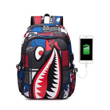 Mochila con carga USB para adolescentes, niños y estudiantes, bolso escolar Unisex para ordenador portátil, bolso de hombro de viaje 2024 - compra barato