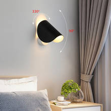 Nordic modern Simplicity LED wall lamp indoor bedroom bedside living room Rotatable art lighting sconces corridor stairs fixture 2024 - buy cheap