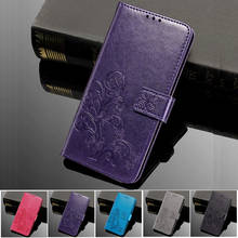 Funda de teléfono para Meizu M6T 6T M811H, carcasa de lujo con tapa en relieve, billetera de cuero, soporte magnético para teléfono, funda de libro Coque 3D en relieve 2024 - compra barato