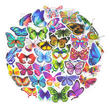 Butterfly Stickers for Laptop Water Bottle Skateboard Car Bicycle Luggage Waterproof Cute Mix Anime Sticker Decal Pack Toys PVC 2024 - buy cheap