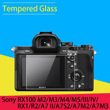 Screen Protector Tempered Glass LCD Film For Sony RX100 M5 M4 M3 M2 RX1 RX1 R2 A7II R2 A7M2 S2 R3 A7M3 A9 2024 - buy cheap