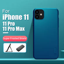 For iPhone 11 case cover 6.1 NILLKIN Frosted PC Matte hard back cover Gift Phone Holder For iPhone 11 Pro For iPhone 11 Pro Max 2024 - buy cheap