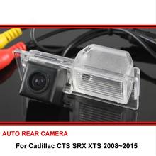 For Cadillac CTS SRX XTS 2008 - 2015 Car Rear View Camera reverse Backup Parking Camera LED Night Vision Waterproof Wide Angle 2024 - buy cheap