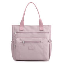 Oversized bag Luxury Women Nylon Shoulder Bags Waterproof Casual Top-handle Ladies Handbag Travel Tote 2024 - buy cheap