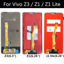 ЖК-дисплей и сенсорный экран в сборе для VIVO Z1 lite Z3 V1813BA PD1813BA, запасные части для телефона vivo Z3, сенсорный ЖК-дисплей 2024 - купить недорого
