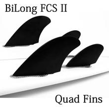 Bilong-barbatana de surf fcs ii, barbatana de surf, para orla, quad, performance, vidro, novo placa, funboard e placas gêmeas. 2024 - compre barato