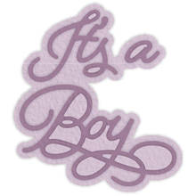 It's a boy letras artísticas de palavras, moldes de corte de metal, álbum de scrapbooking, papel, faça você mesmo, cartões, artesanato, gravação, novo 2019 2024 - compre barato