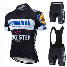 Man Cycling Jersey Set Quick Step Summer Cycling Wear Mountain Clothes Bicycle Clothing MTB Bike Cycling Clothing Cycling Suit 2024 - buy cheap