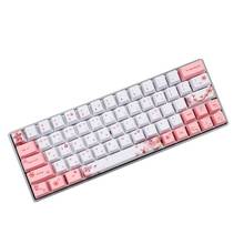 OEM PBT Cherry Blossom Keycap Keyboard Keycaps Dye-Sublimation Korean Japanese  2024 - buy cheap