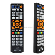 Controle remoto universal l336 controle remoto inteligente, controle remoto ir com função de aprendizagem para tv cbl dvd tv box 100 peças 2024 - compre barato