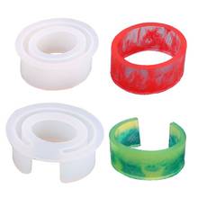 2Pcs Large Size Open Cuff Silicone Mold Jewelry Making Wide Bracelet Bangle DIY Resin Casting Mould Jewelry Tools 2024 - buy cheap