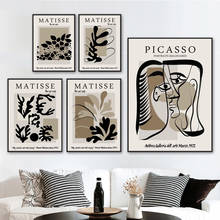 Matisse Abstract Cut Outs Curves Figure Nordic Vintage Poster Wall Art Print Canvas Painting Wall Pictures For Living Room Decor 2024 - buy cheap