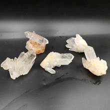 natural crystal stone clear Cluster Quartz Crystal Mineral Specimen Healing rock Gift Rough Ore Geography Teaching Dream 2024 - compre barato