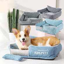 Pet Bed For Dogs Cat House Dog Beds For Large Dogs Dog Beds Warm Sleeping Cotton Bed Washable Kennel Cat Nest Small Cat&Dog Nest 2024 - buy cheap