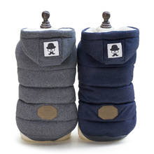 Winter Warm Pet Dog Clothes Hooded Thick Cotton Cat Puppy Dogs Coat Jackets S-XXL 2024 - buy cheap