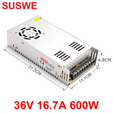 SUSWE  Adapter power switch voltage 36V 42V suitable for LED CCTV EVD output transformer 2024 - buy cheap