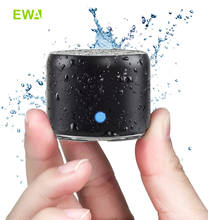 EWA A106 Pro Mini Bluetooth Speaker with Custom Bass Radiator, IPX7 Waterproof, Super Portable Speakers, Travel Case Packed 2024 - buy cheap