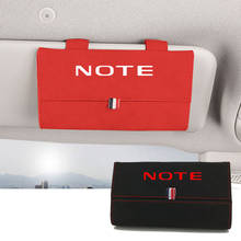 Caja de almacenamiento de gafas de sol para coche, organizador de accesorios de Interior para Nissan Note flocado, 1 unidad 2024 - compra barato