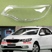 Transparent Lampshade Lamp Shade Front Headlight Shell Headlamp Cover Glass Lens For Kia Forte 2014 2015 2016 2017 2024 - buy cheap