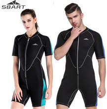 SBART Men 2MM Short Wetsuit Surf Spearfishing Swimwear Scuba Diving Jumpsuit Keep Warm Sunscreen Steamer Suit Couple Wetsuit 2024 - buy cheap